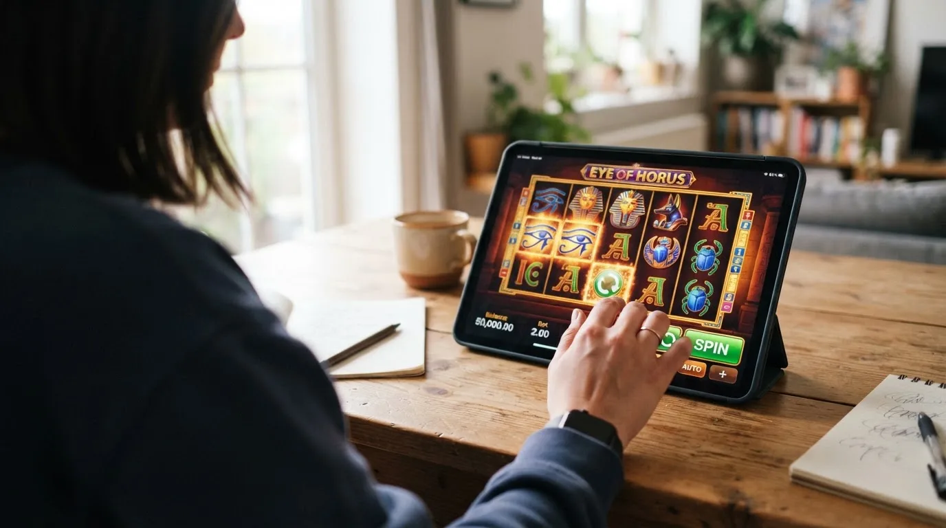 Screenshot eines Merkur-Slots im Demo-Modus mit sichtbarem Spielguthaben