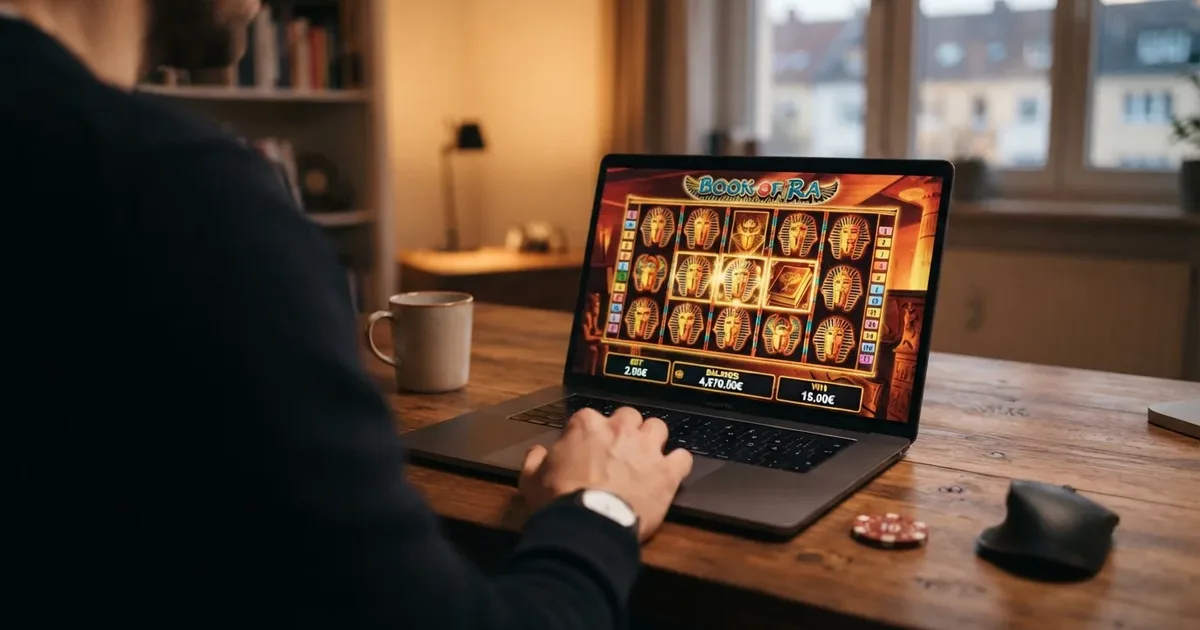 Collage aus Casino-Logos der geprüften Anbieter mit GGL-Siegel und Spielautomaten-Symbolen
