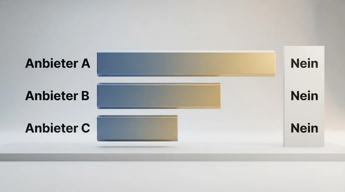 Übersicht der 10 verglichenen Casino-Marken als Tabelle