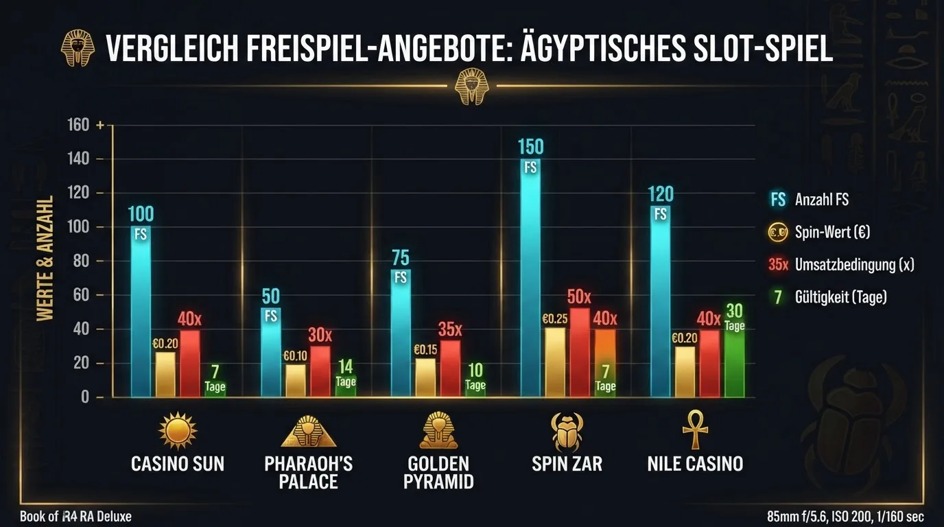Freispiel-Satz mit Spin-Wert, Umsatzbedingung und Gültigkeit