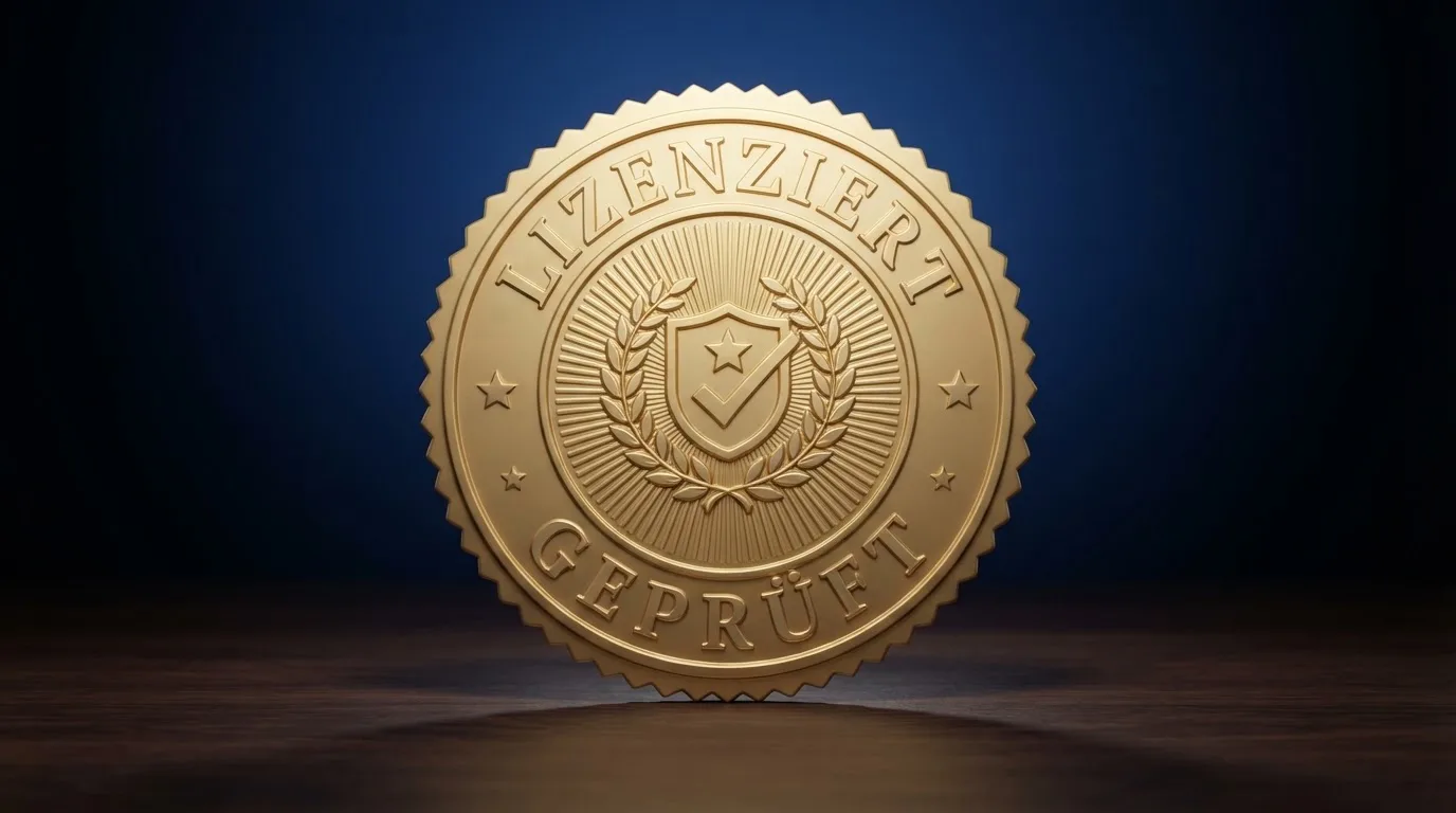 Logo oder Siegel der GGL mit Whitelist-Symbolik