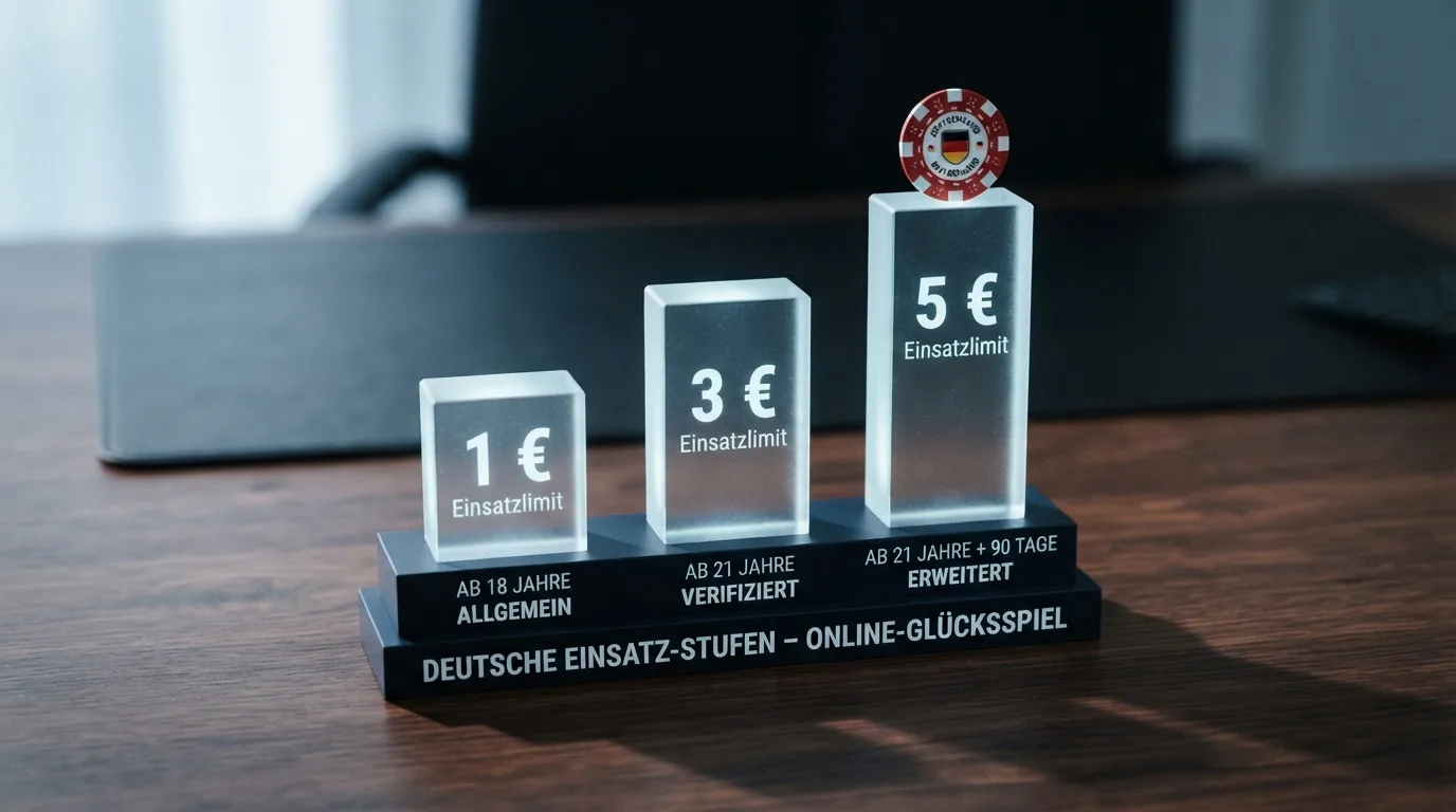 Grafik der drei Einsatzstufen mit Alters- und Qualifikationsbedingungen