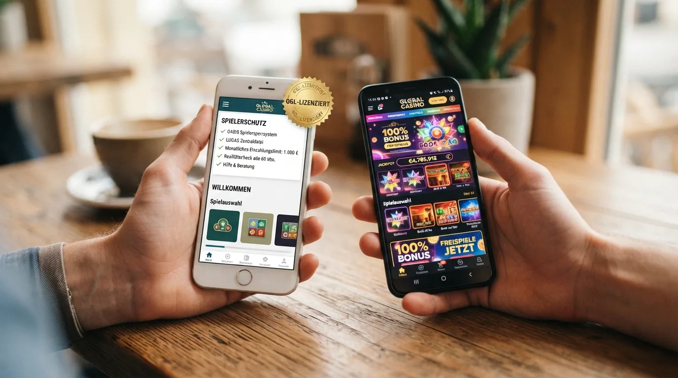 Gegenüberstellung: Spielerschutz-Features GGL-lizenzierter Anbieter vs. Offshore-Casinos