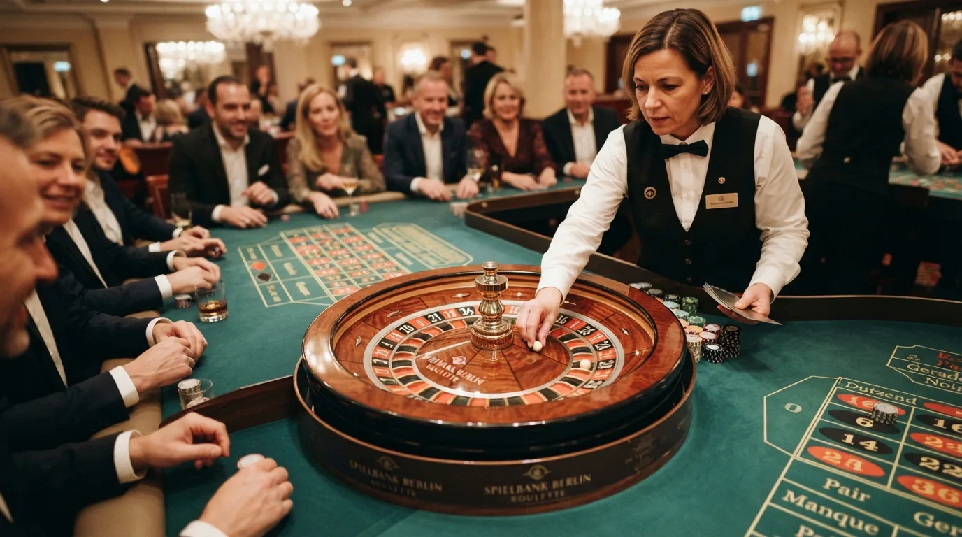 Nahaufnahme eines Live-Roulette-Kessels mit sichtbaren Einsätzen im Streaming-Interface