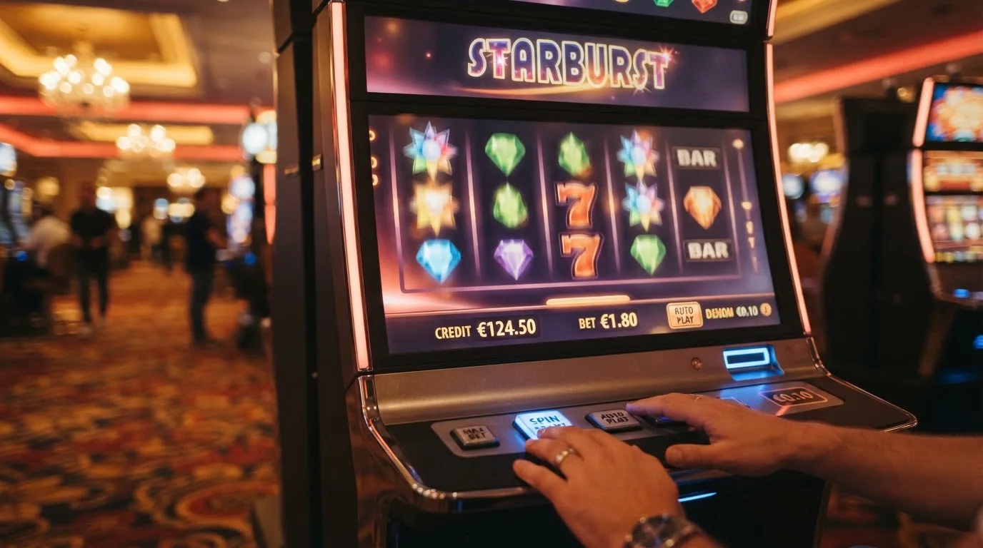 Spielautomat mit sichtbarem Einsatzfeld ohne €1-Begrenzung